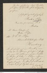 Nachlass Franz Steindachner, Brief von Rode & Pape an Franz Steindachner (16.06.1879), Inv.Nr. 420.01, Seite 2